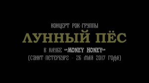 Концерт группы "ЛУННЫЙ ПЁС" от 26 мая 2017 года
