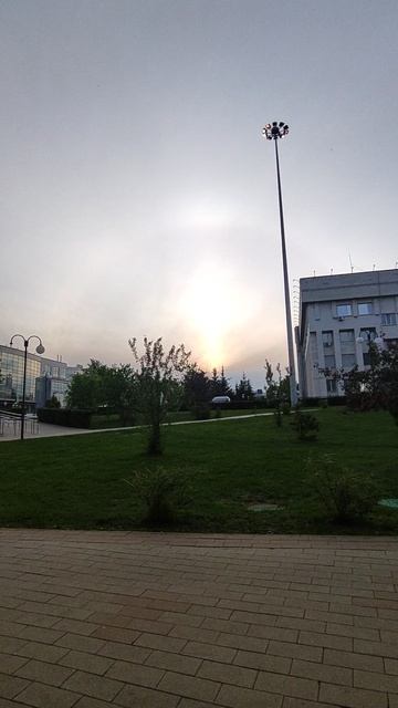 Солнечное Гало в Люберцах🌞Чудеса✨или Природное явление✨🌈 в #Подмосковье#вечер16.05.2025 #russia
