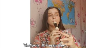 "МАТУШКА ЗЕМЛЯ, БЕЛАЯ БЕРЁЗОНЬКА! " на блокфлейте