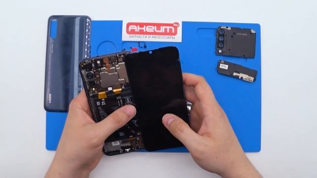 Замена экрана на Xiaomi Mi A3 смотреть онлайн