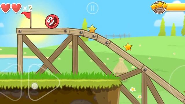 Как получить апельсиновый шарик в Red Ball 4 смотреть онлайн