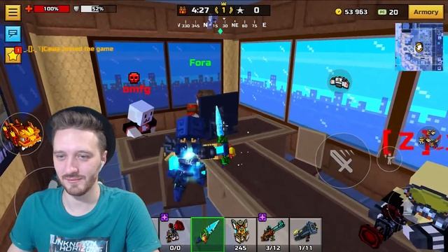 Pixel Gun 3D - 30К за монитор +1 зритель смотреть онлайн