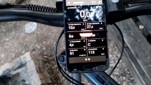 Смартфон вместо велокомпьютера.