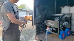 аппарат высокого давления с пультом управления 350 бар 18 литров