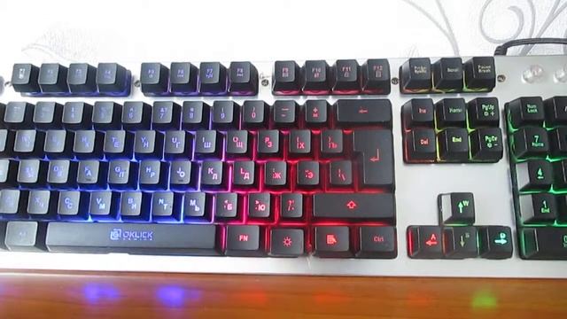 Обзор на Клавиатура OKLICK 770G IRON FORCE, смотреть онлайн
