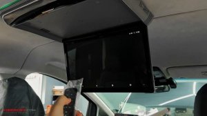 Hyundai Staria: потолочный монитор для пассажиров