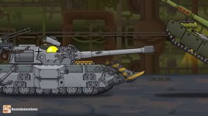 HomeAnimations – Мультики про танки  Знай свое место ! Китобой vs Королевская Мышь - Мультики про та