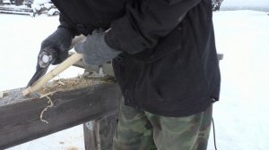 Заготовка нагелей для строительства