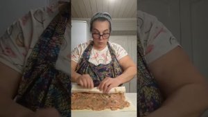 Манты в лаваше по-быстрому