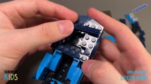 Собираем Бугатти Вейрон из конструктора QBRIX KIDS - детск?