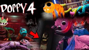 ВСЕ СЕКРЕТЫ, КОТОРЫЕ УТАИЛИ РАЗРАБОТЧИКИ POPPY PLAYTIME! | ПОППИ ПЛЕЙТАЙМ 4 - ВСЕ СЕКРЕТНЫЕ СЦЕНЫ 4