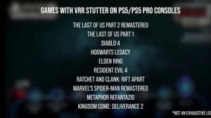 Игры на ПС5 тормозят.