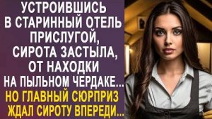Устроившись в старинный отель прислугой, сирота застыла от находки на пыльном чердаке... Но главный