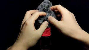 🐰ASMR | Без слов | Пушистый микрофон 🦊 Fluffy Mic | АСМР