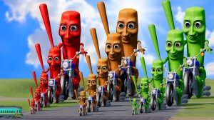 Итальянские мемы - Гонки на выживание |Мультик про Машинки | Тачки мультфильм