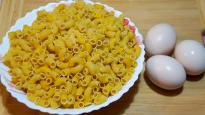 Вот что можно приготовить, и накормить семью! Вкусное блюдо из МАКАРОН и ЯИЦ!