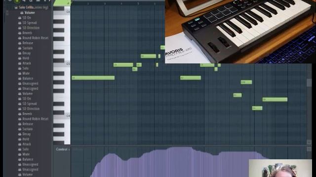 Оркестровка с миди-клавиатурой AVORIS PRO MIDI-25 смотреть онлайн