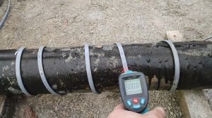 греющий кабель 30м с потреблением 16 ватт 1 метр.