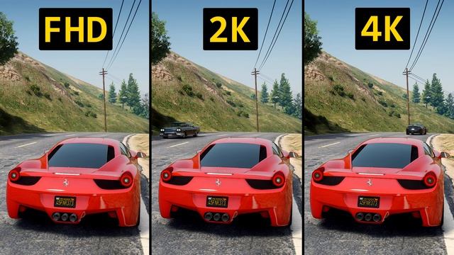 В каком разрешении лучше всего играть в GTA 5 / Как увели? смотреть онлайн