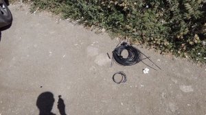 Порвали кабель оптоволокна и скрылись. Варим оптику в