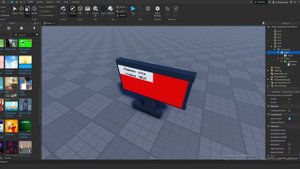 КАК СДЕЛАТЬ РАБОЧИЙ ТЕЛЕВИЗОР В ROBLOX STUDIO