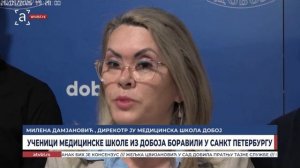 Ученици Медицинске школе из Добоја боравили у Санкт Петербургу