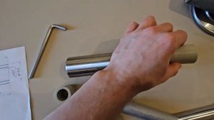 Переделка грифа под блины с 25мм под 50мм