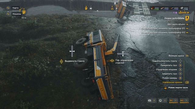 RoadCraft Demo. Заделайте пробоину. Запись#2. Фьяско номер 2. (PC смотреть онлайн