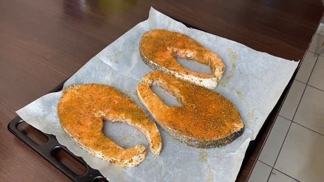 Қызыл балықтан стейк жасау(СЕМГА)Стейк из семги, очень смотреть онлайн