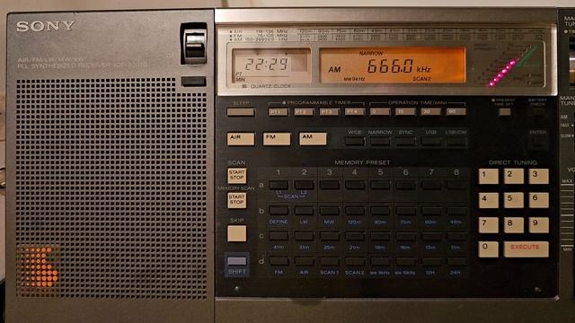 Новая станция на русском языке "Radio Signal".  666 kHz смотреть онлайн