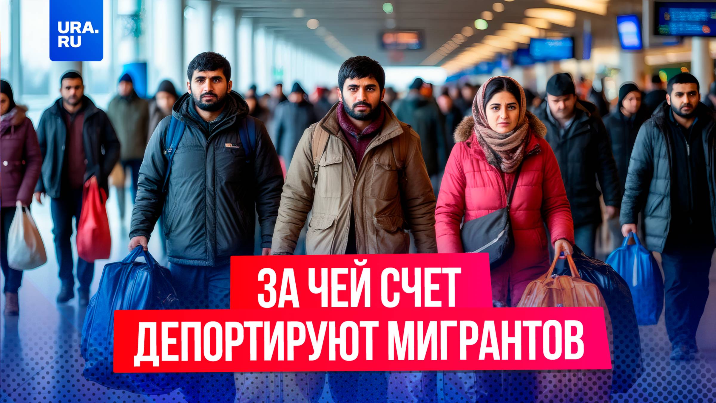 На депортацию мигрантов россияне потратили один миллиард рублей в 2024 году.
