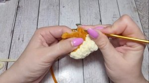 Хомяк из плюшевой пряжи крючком/crochet hamster/Häkelhamster