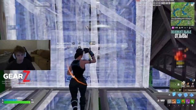 ЛОРУ ВПЕРВЫЕ ИГРАЕТ В ФОРТНАЙТ НА КОНТРОЛЛЕРЕ смотреть онлайн