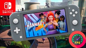 Hannah's Day Nintendo Switch Lite Gameplay - FPS Monitor