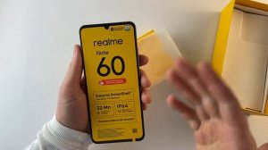 Распаковка лучшего смартфона до 55 долларов Realme Note 60 ил