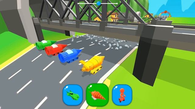 SHAPE SHIFTING🏃♂️🚗🚲🚦All Levels Gameplay Walkthrough Android,ios max ND6XZ