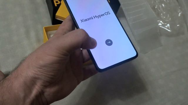 Распаковка Xiaomi Poco x7 pro черный 12/512 смотреть онлайн