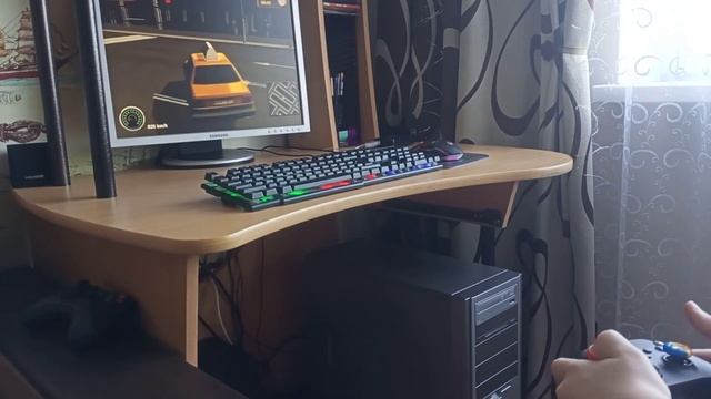 ИГРАЮ В ТАКСИ СИМУЛЯТОР НА ДЖОЙСТИКЕ ЧАСТЬ 1 смотреть онлайн