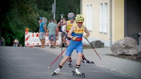 Стефания Надымова. Победитель летнего Гран-При по лыжному двоеборью - 2019