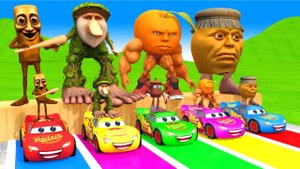 Итальянские мемы - Гонки на выживание |Мультик про Машинки | Тачки мультфильм