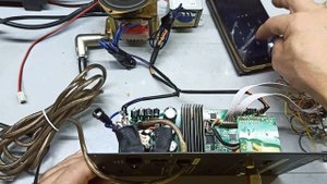 Необычный ремонт усилителя Edifier  R2700 из Калининграда.
