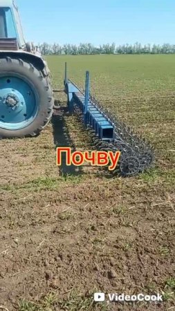 мтз+ борона мотыга по просу