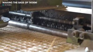 Процесс изготовления ковриков татами длился более 5760 часов.От сбора урожая игуса до завершения раб
