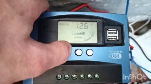 Получил новый солнечный МРРТ контроллер 100А