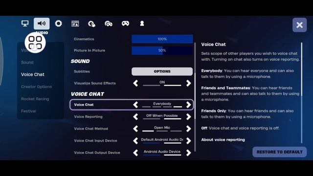 Как включить голосовой чат Fortnite || Исправить включение смотреть онлайн