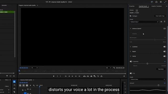Как УЛУЧШИТЬ КАЧЕСТВО ЗВУКА в Premiere Pro. смотреть онлайн