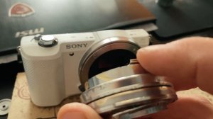 Адаптація об'єктиву Геліос-103 1,8/53 під байонет Sony E-mount