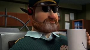 Мадагаскар (2005) | пингвины захватили контроль над кораблём