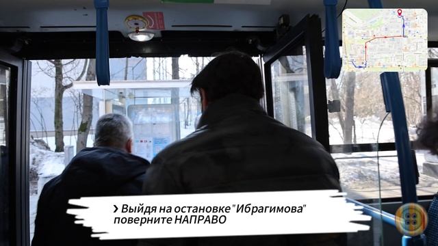 Дорога в шоу-рум Трейд-Декор от метро Семёновская на автобусе смотреть онлайн