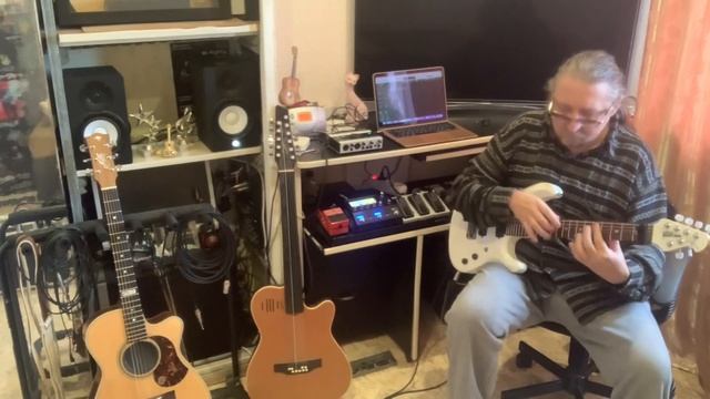 Boss GT 1000 Core. Интересный эффект с дилеем. смотреть онлайн